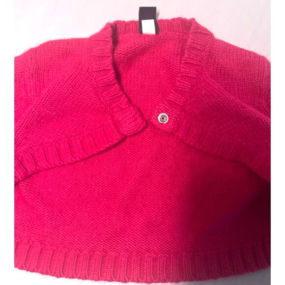 Baby GAP Angora Blend One Button Sweater Cardigan Pink Toddler Girl sz M/L or 2T - Picture 2 of 7